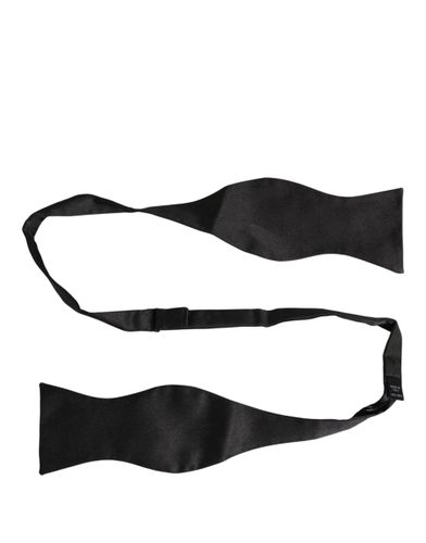 Men 100% Silk Adjustable Neck Papillon Bow Men's Tie - Dolce & Gabbana - Modalova