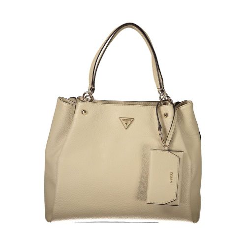 Polyurethane Women's Bag with Multiple Pockets and Women's Compartments - Guess Jeans - Modalova
