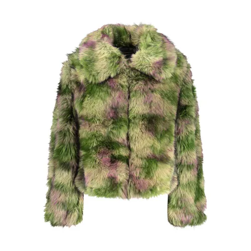 Verde Polyester Women's Women's Jacket - Desigual - Modalova