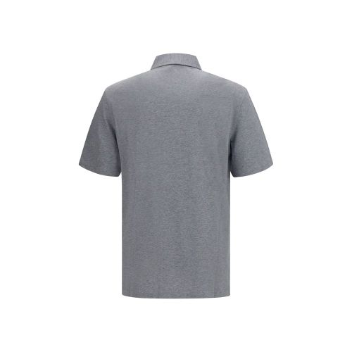 Cotton Polo Men's Shirt - Brunello Cucinelli - Modalova