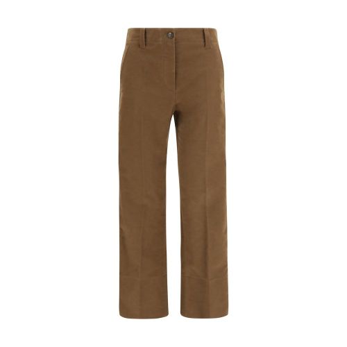 Cotton Casual Women's Pants - Brunello Cucinelli - Modalova