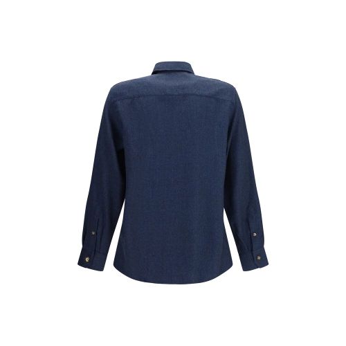 Wool Oves Aries Men's Shirt - Brunello Cucinelli - Modalova