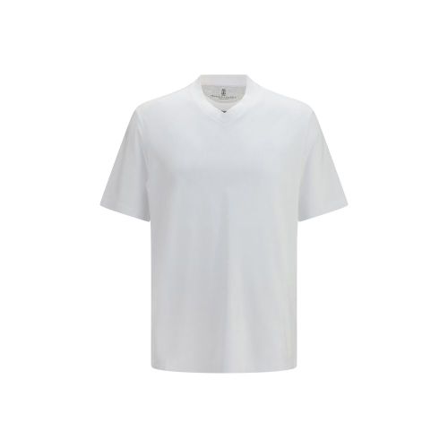 Cotton Men's T-Shirt - Brunello Cucinelli - Modalova