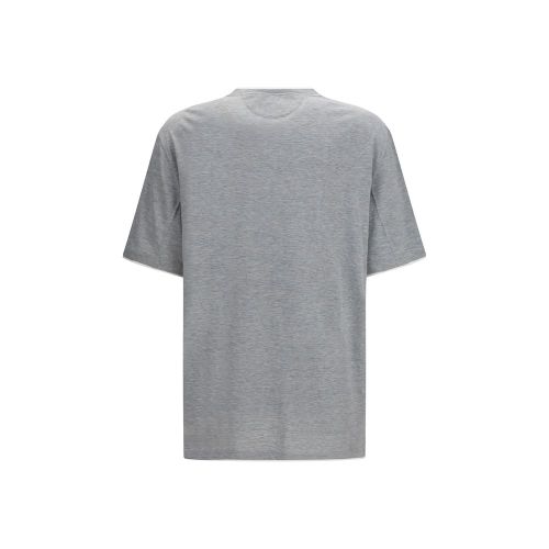Cotton Men's T-Shirt - Brunello Cucinelli - Modalova
