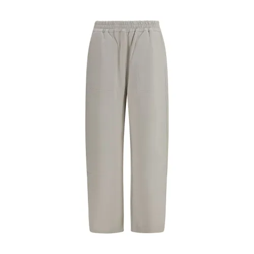 Cotton Casual Women's Pants - Brunello Cucinelli - Modalova
