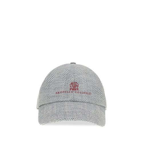 Wool Oves Aries Cap (Baseball Men's Hat) - Brunello Cucinelli - Modalova