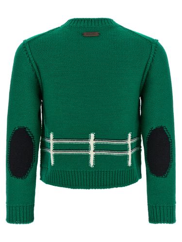 Virgin Wool Women's Cardigan - Moschino - Modalova