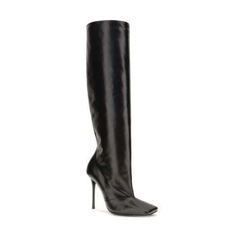 Calf Leather Bos Taurus High Heel Women's Boots - Dolce & Gabbana - Modalova