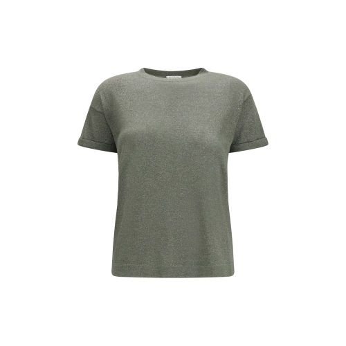 Nylon Women's T-Shirt - Brunello Cucinelli - Modalova
