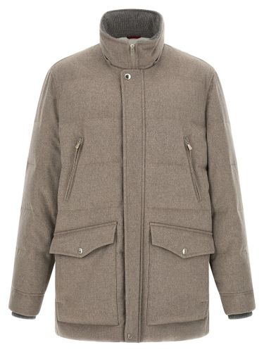 Wool Men's Parka - Brunello Cucinelli - Modalova