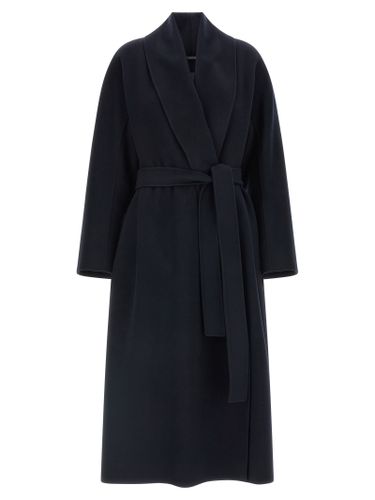 S Max Mara Blue Wool Women's Coat - 'S Max Mara - Modalova