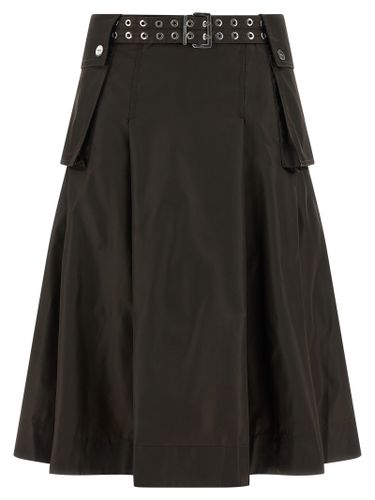 Polyamide Midi Women's Skirt - Ganni - Modalova