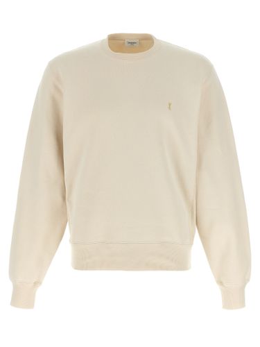Cotton Men's Sweatshirt - Saint Laurent - Modalova