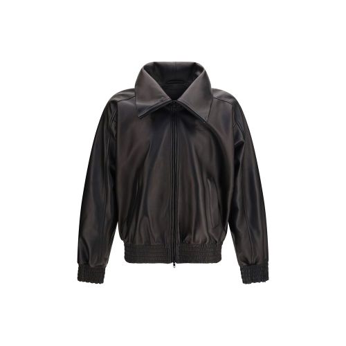 Lamb Ovis Aries Leather Men's Jacket - Balenciaga - Modalova
