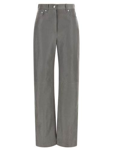 Lamb Leather Casual Women's Pants - Sportmax - Modalova
