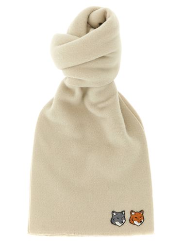 Virgin Wool Women's Scarf - Maison Kitsuné - Modalova