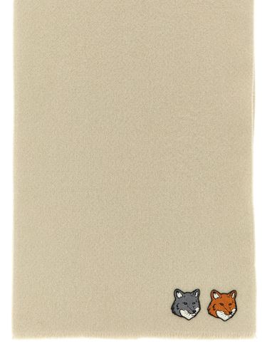 Virgin Wool Women's Scarf - Maison Kitsuné - Modalova