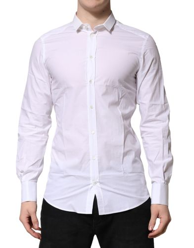 Cotton Dress Men's Shirt - Dolce & Gabbana - Modalova
