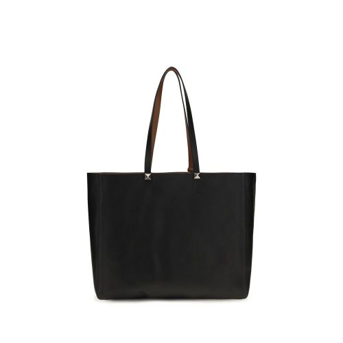 Calf Leather Bos Taurus Shoulder Men's Bag - Valentino Garavani - Modalova