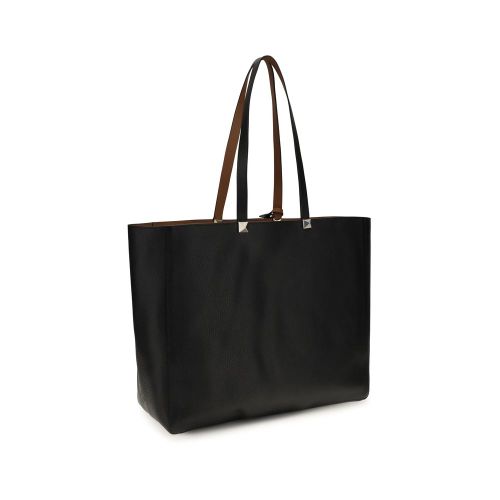 Calf Leather Bos Taurus Shoulder Men's Bag - Valentino Garavani - Modalova