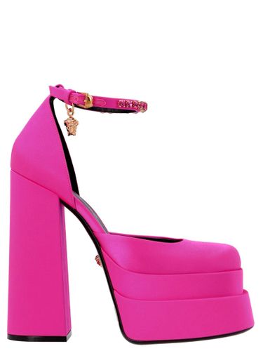 Viscose Platform Women's Pumps - Versace - Modalova