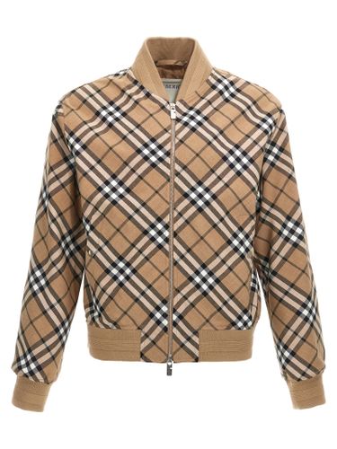 Polyester Men's Bomber - Burberry - Modalova