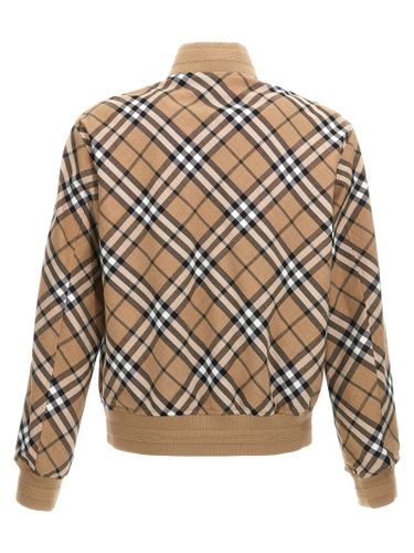 Polyester Men's Bomber - Burberry - Modalova