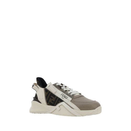 Calf Leather Bos Taurus Athletic Women's Sneakers - Fendi - Modalova
