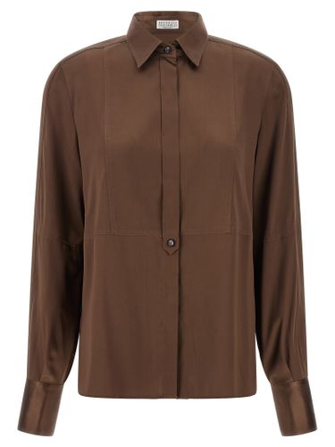 Silk Women's Blouse - Brunello Cucinelli - Modalova