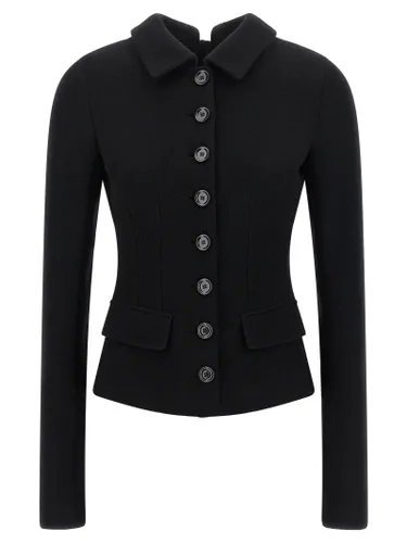 Virgin Wool Women's Blazer - Dolce & Gabbana - Modalova
