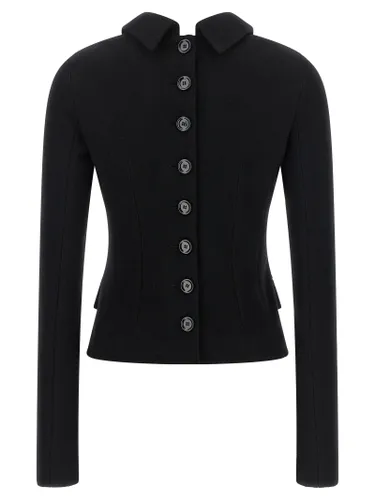 Virgin Wool Women's Blazer - Dolce & Gabbana - Modalova