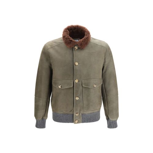 Cashmere Men's Bomber - Brunello Cucinelli - Modalova