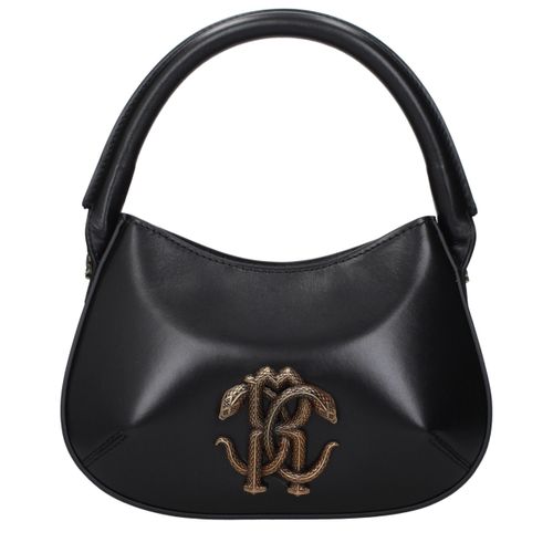 Leather Women's Handbag - Roberto Cavalli - Modalova