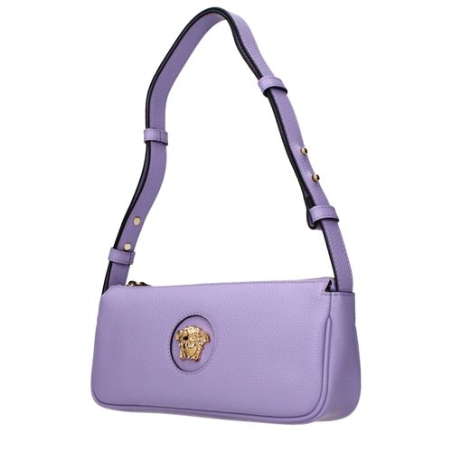 Leather Shoulder Women's Bag - Versace - Modalova