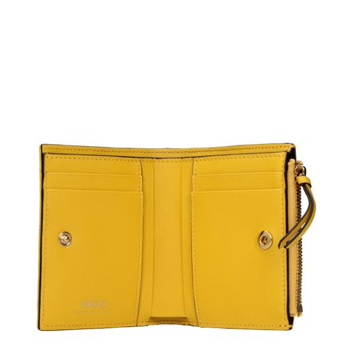 Leather Women's Wallet - Versace - Modalova