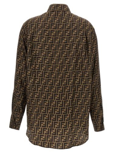 Fendi Brown Silk Women's Blouse - Fendi - Modalova