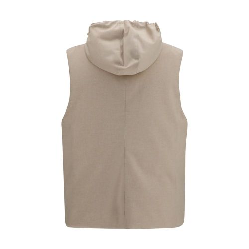 Wool Oves Aries Sleeveless Men's Jacket - Brunello Cucinelli - Modalova