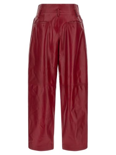 Leather Women's Pants - Alberta Ferretti - Modalova