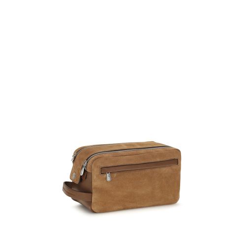 Suede Leather Men's Accessories - Brunello Cucinelli - Modalova