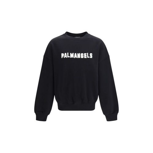 Cotton Men's Sweatshirt - Palm Angels - Modalova