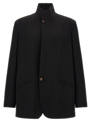 ZEGNA Black Wool Men's Blazer - ZEGNA - Modalova