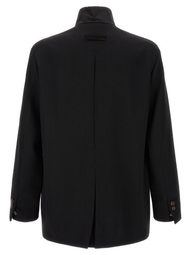 ZEGNA Black Wool Men's Blazer - ZEGNA - Modalova