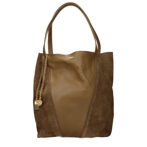 Leather Shoulder Women's Bag - Chloé - Modalova