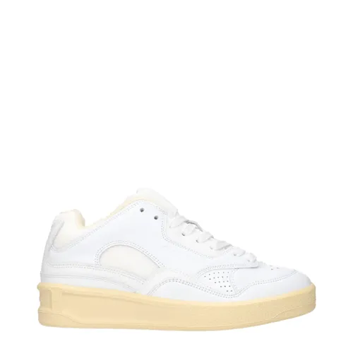 Leather Low Top Women's Sneakers - Jil Sander - Modalova