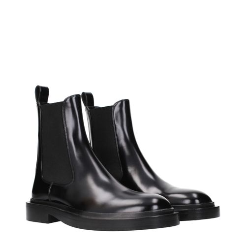 Leather Ankle Women's Boots - Jil Sander - Modalova