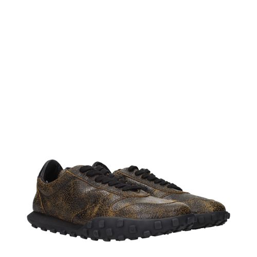 Leather Men's Sneakers - Jil Sander - Modalova