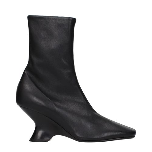 Leather Ankle Women's Boots - Dries Van Noten - Modalova