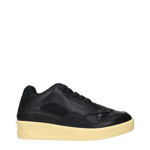 Leather Low Top Women's Sneakers - Jil Sander - Modalova