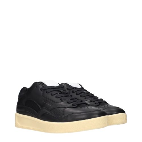 Leather Low Top Men's Sneakers - Jil Sander - Modalova
