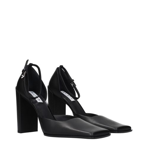 Leather High Heel Women's Pumps - Alaïa - Modalova